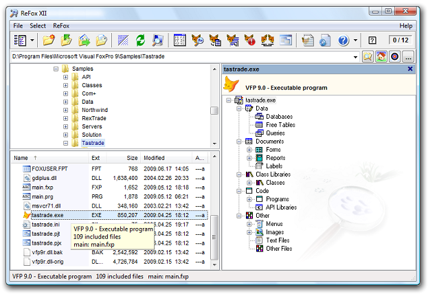 ReFox = Visual FoxPro applications protection and recovery
